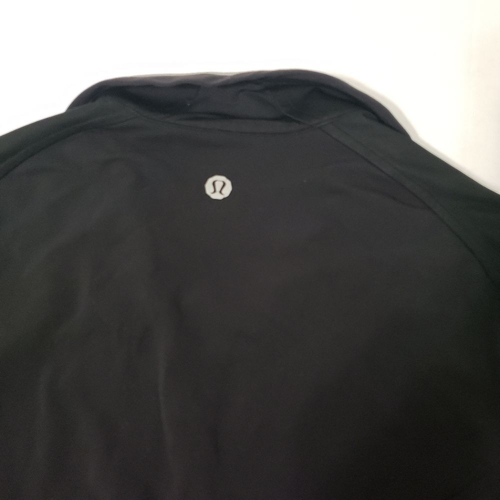 Lululemon athletica full zip Jacket Hoodie Men's sz small black - Picture 5 of 11